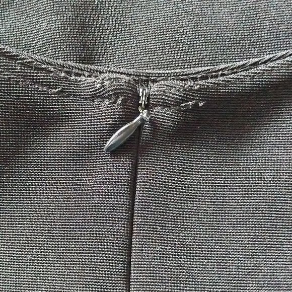 Moda International Black Jumpsuit sz 2 - Picture 4 of 6